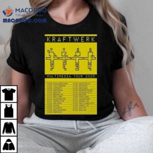 Kraftwerk Multimedia Tour Tshirt