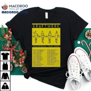 Kraftwerk Multimedia Tour Tshirt