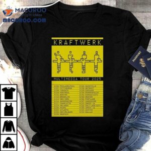 Kraftwerk Multimedia Tour Tshirt
