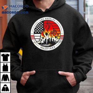 Los Angeles Wild Fire Logo Tshirt