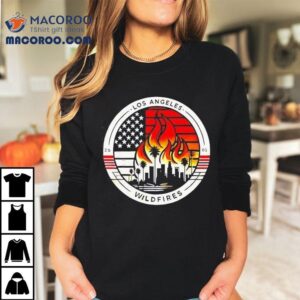 Los Angeles Wild Fire Logo Tshirt