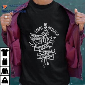 Love Stinks Less Than Jake Sword Tshirt