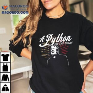 Michael Sheen A Python On The Prom Shirt 3 Michael Sheen A Python On The Prom Tshirt