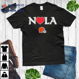 Nola Strong Cleveland Browns Tshirt