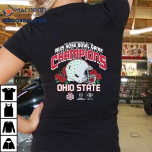Ohio State Buckeyes College Football Playoff At The Rose Bowl Champions Presented By Prudential Tshirt