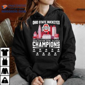 Ohio State Buckeyes Cotton Bowl Champions Tshirt