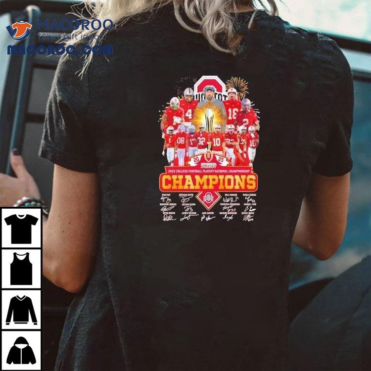 Ohio State Buckeyes National Champions 2025 Shirt Ohio State Buckeyes National Champions 2025 Shirt