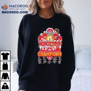 Ohio State Buckeyes National Champions 2025 Shirt 2 Ohio State Buckeyes National Champions Tshirt