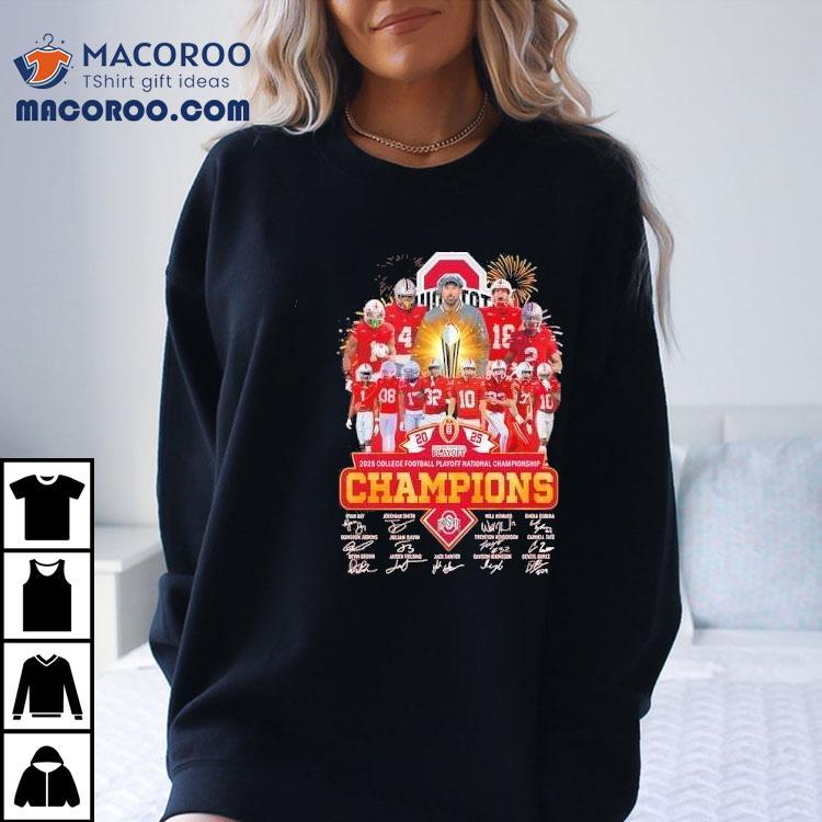 Ohio State Buckeyes National Champions 2025 Shirt Ohio State Buckeyes National Champions 2025 Shirt