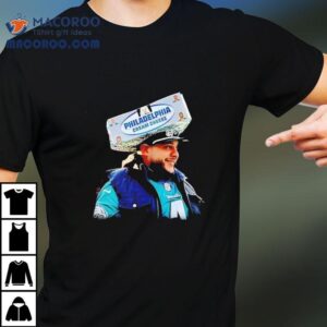 Philly Cheeseheads Philadelphia Cream Cheese Fan Eagles Tshirt