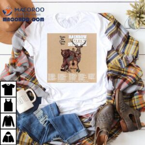 Rainbow Kitten Surprise Thanks For Coming Tour 2025 Bear Deer Guitar Shirt