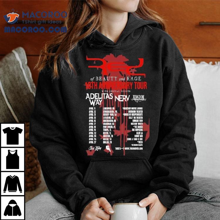 Red Band Of Beauty And Rage 10 Years Anniversary Tour 2025 Red Band Of Beauty And Rage 10 Years Anniversary Tour 2025