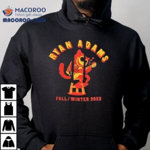 Ryan Adams Guitar Cat Fall Winter 2022 Tour Shirt