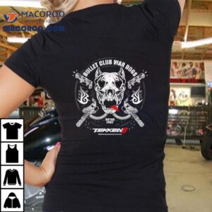 Skull Bryan Fury Bullet Club War Dogs Tekken Tshirt