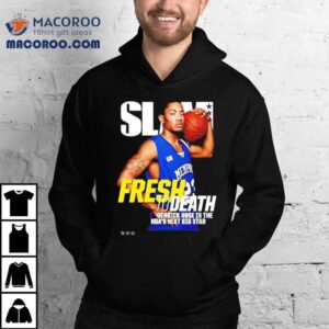 Slam Fresh To Death Derrick Rose Memphis Tigers Tshirt