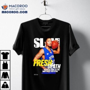 Slam Fresh To Death Derrick Rose Memphis Tigers Tshirt