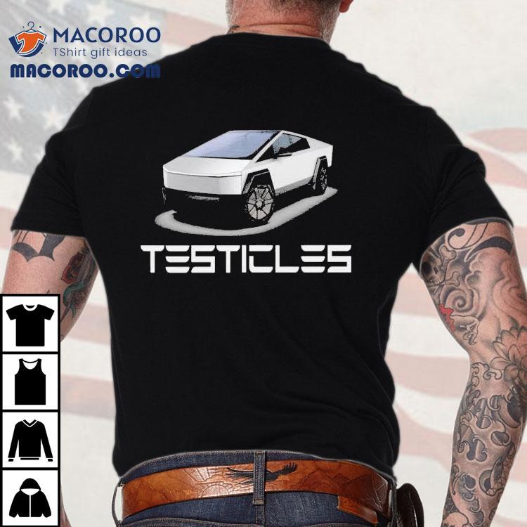 Testicles Car Tesla Shirts Testicles Car Tesla Shirts