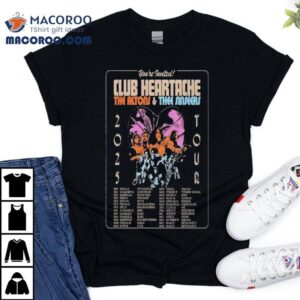 The Altons Thee Sinseers Club Heartache Tour Tshirt