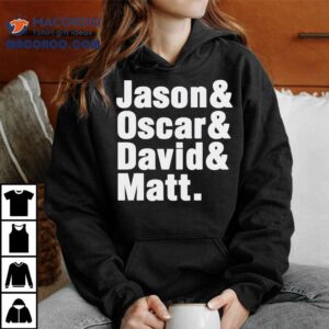 The Fab Of Dallas Soccer Jason And Oscar And David And Mat Tshirt