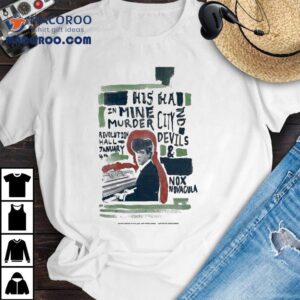 The Murder City Devils Jan 4 2025 Portland, Or Shirt 2 The Murder City Devils Jan Portland Or Tshirt