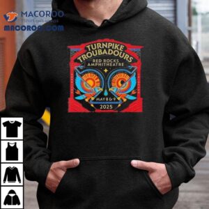 Turnpike Troubadours Red Rocks Amphitheatre May 8 And 9 2025 Event Shirt