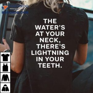 Tv On The Radio The Water’s At Your Neck There’s Lighting In Your Th Shirt