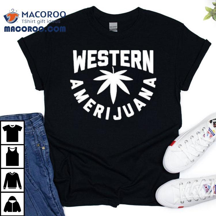 Tyler Halverson Western Amerijuana Shirt Tyler Halverson Western Amerijuana Shirt