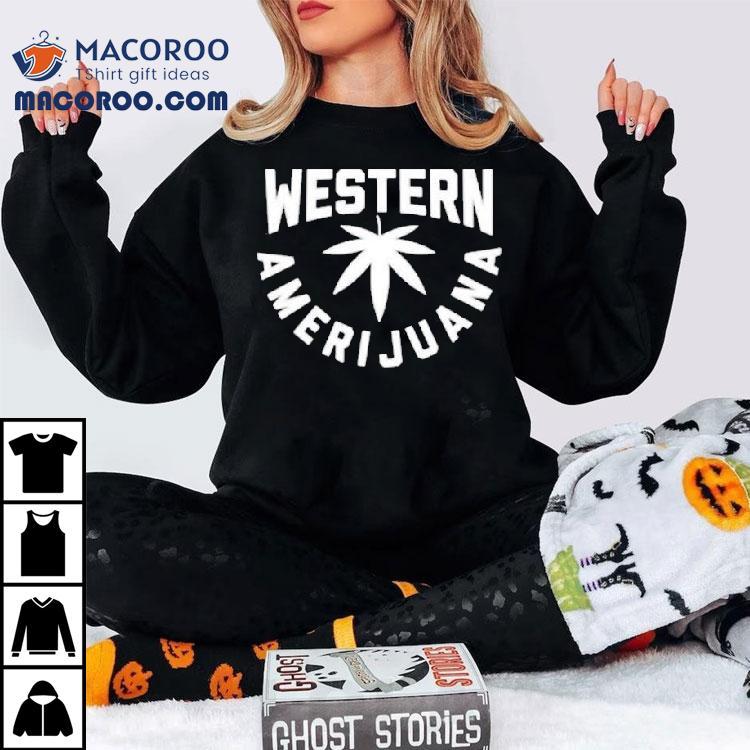 Tyler Halverson Western Amerijuana Shirt Tyler Halverson Western Amerijuana Shirt