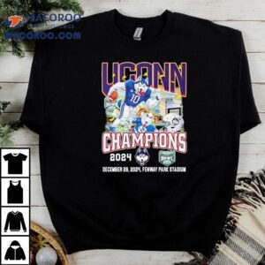 Uconn Huskies Champions Fenway Park Stadium 2024 Shirt