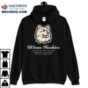 Uconn Huskies Homecourt Mascot Shirt