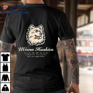 Uconn Huskies Homecourt Masco Tshirt