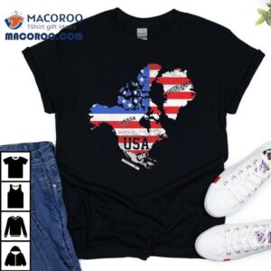 Updated Map Of America Shirt