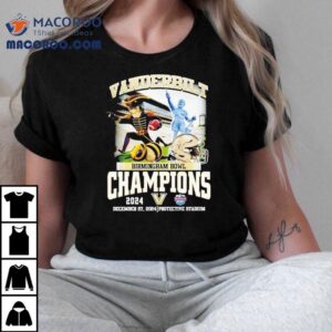 Vanderbilt Commodores Birmingham Bowl Champions Fan Love Tshirt