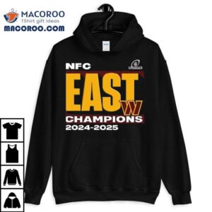 Washington Commanders Nfc National Football Conference East Champions Tshirt