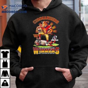 Washington Commanders Nfc Wild Card Playoffs 2025 Winners Shirt