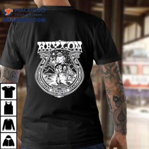 Waylon Jennings Horseshoe Shirt