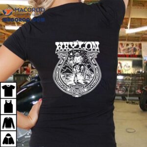 Waylon Jennings Horseshoe Tshirt