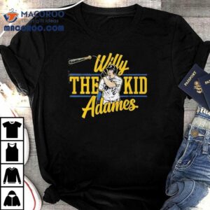 Willy Adames The Kid Adames Milwaukee Brewers Shirt