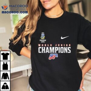 World Junior Champions Usa Hockey Tshirt