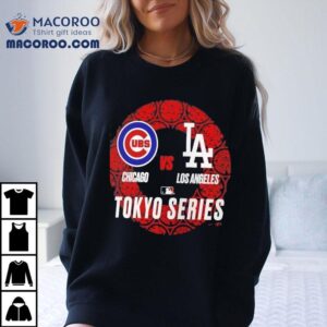 025 Mlb World Tour Tokyo Series Los Angeles Dodgers Vs. Chicago Cubs Matchup Shirt
