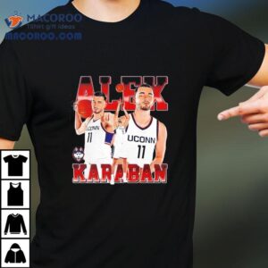 Alex Karaban 11 Uconn Huskies Men’s Basketball Shirt