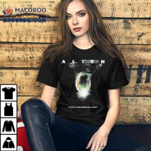 Alien In Space No One Can Hear You Scream Tshirt