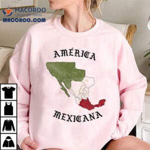 America Mexicana Map Of 1823 Shirt