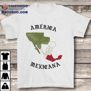 America Mexicana Map Of 1823 Shirt