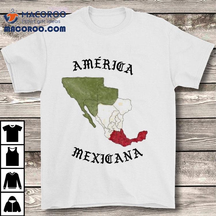 America Mexicana Map Of 1823 Shirt America Mexicana Map Of 1823 Shirt