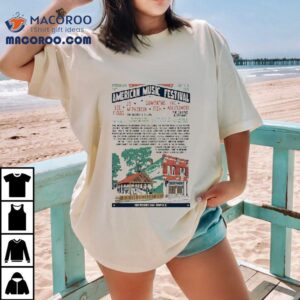 American Music Festival Tour July Berwyn Il Tshirt