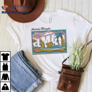Andrs Obregn Playera Mar Cantando Desde Shirt