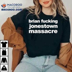 Anton Newcombe Brian Fucking Jonestown Massacre Shirt