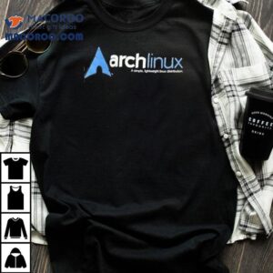 Arch Linux A Simple Lightweight Linux Distribution Shirt