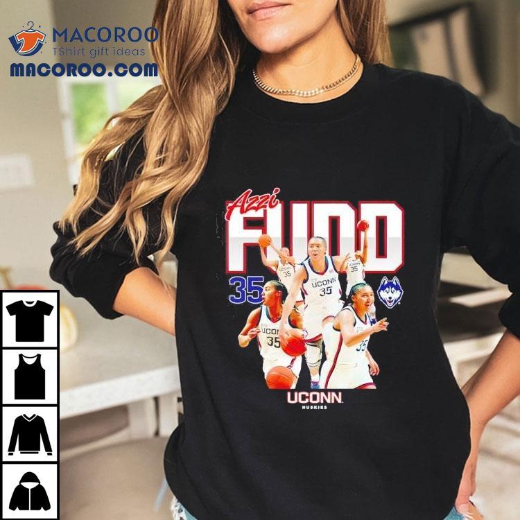 Azzi Fudd Uconn Huskies Women’s Basketball 2023 – 2024 Post Season Shirt Azzi Fudd Uconn Huskies Women’s Basketball 2023 – 2024 Post Season Shirt